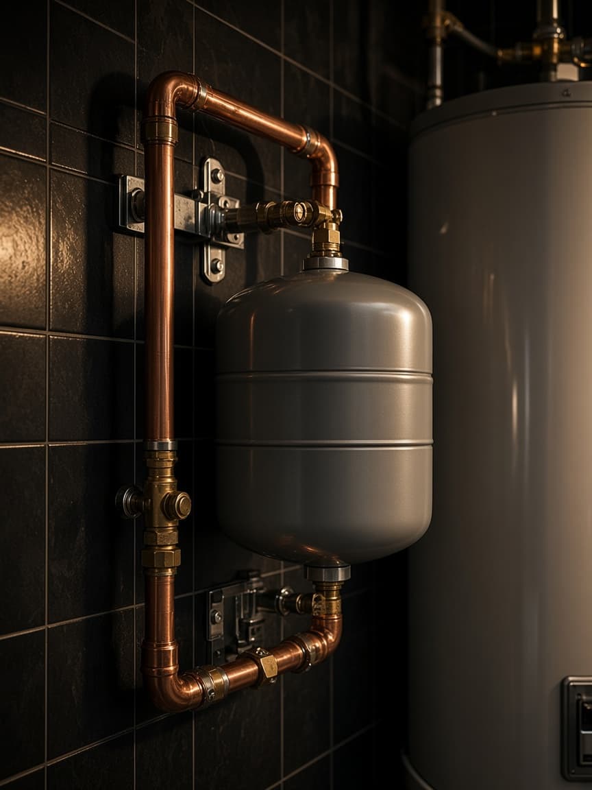 Thermal expansion tank often required by Washington plumbing codes
