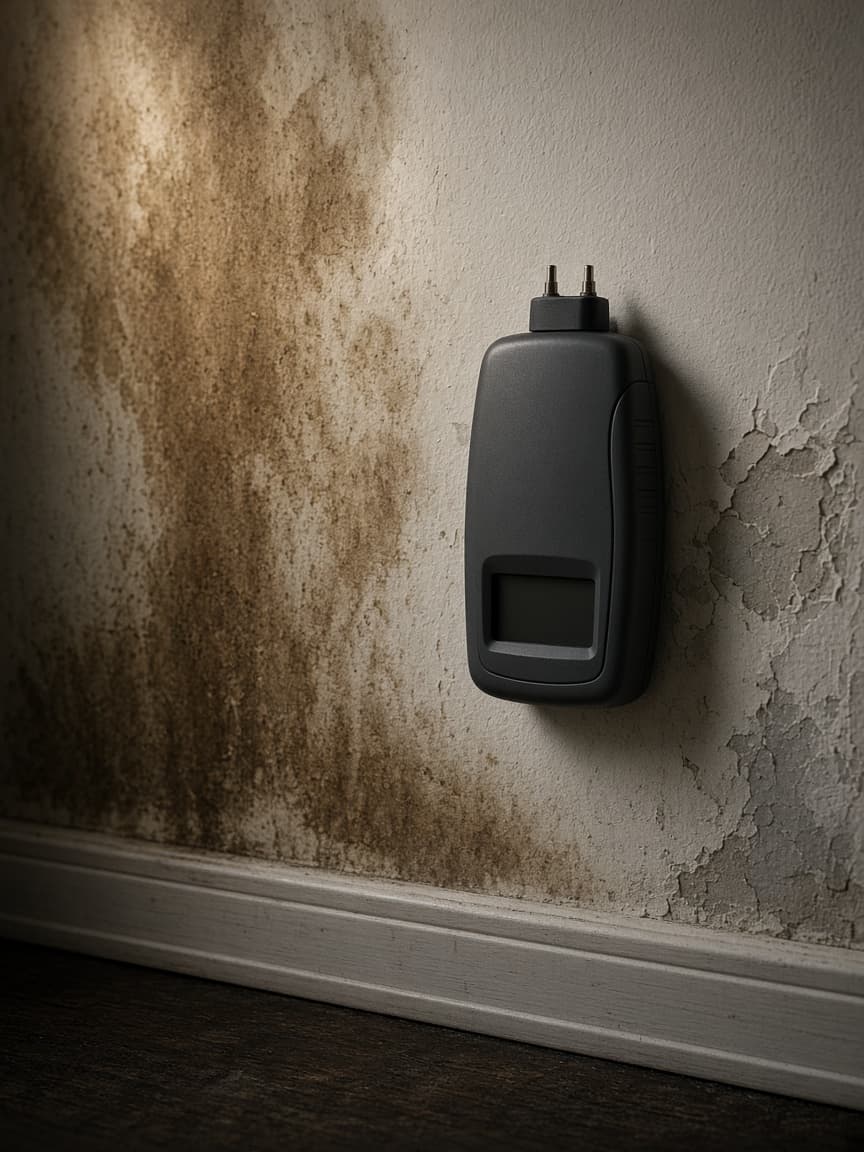 Leak detection diagnostics for hidden plumbing pipe failures