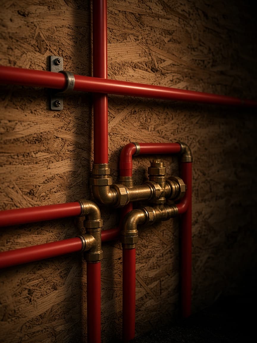 PEX repiping as a modern upgrade for failing water lines